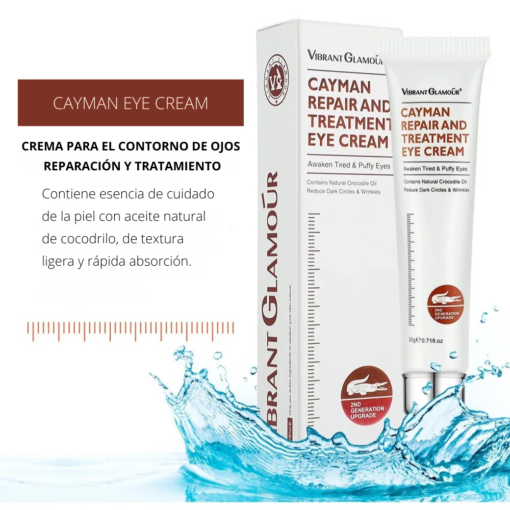 Cayman Eye Repair Crema para el Contorno de Ojos – Reparación y Tratamiento