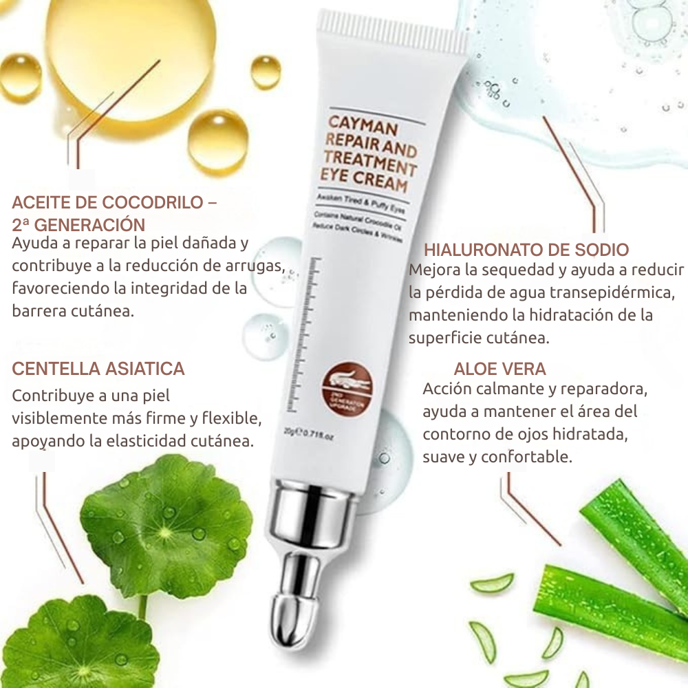 Cayman Eye Repair Crema para el Contorno de Ojos – Reparación y Tratamiento